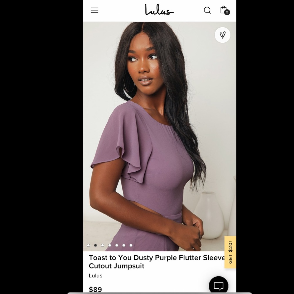 Lulu's Purple Jumpsuit - Picture 4 of 7